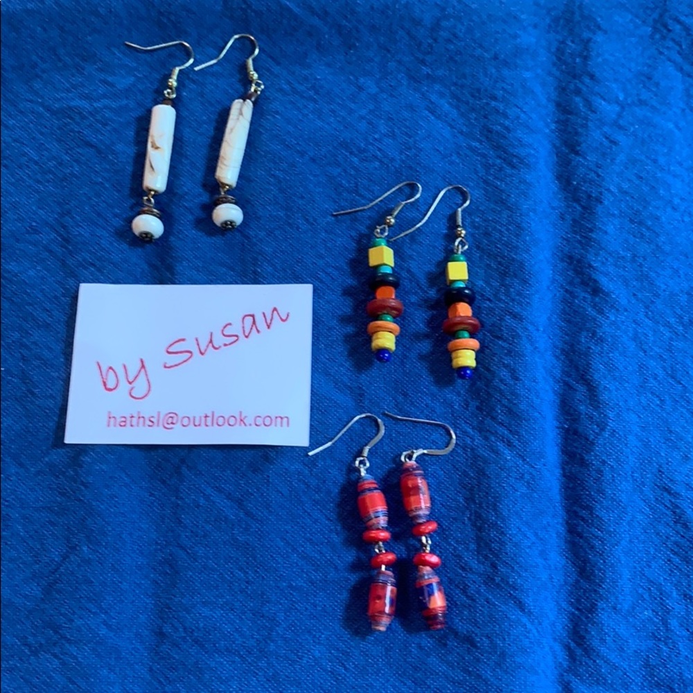 Handmade earrings $7 a pair. - Picture 3 of 3